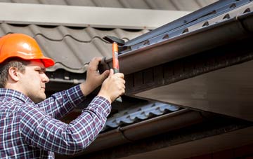 gutter repair Silk Willoughby, Lincolnshire